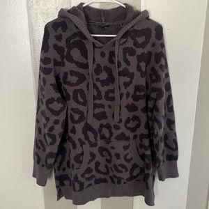 Torrid Jacquard Pullover Hooded Sweater, Size 1X